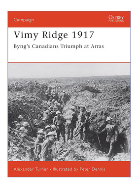 英文原版 Vimy Ridge 1917 一战1917维米岭战役 战争历史系列 英文版 进口英语原版书籍