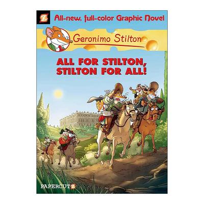 英文原版 Geronimo Stilton Graphic Novels #15 老鼠记者漫画卷15 精装全彩版 英文版 进口英语原版书籍