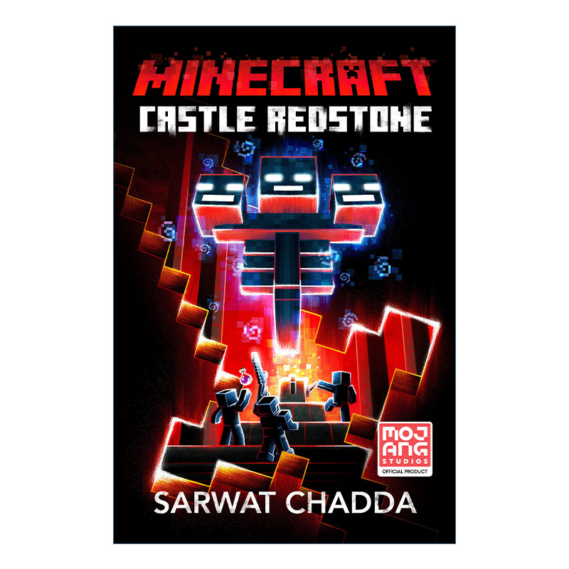 英文原版 Minecraft Castle Redstone 我的世界15 红石城堡 精装官方小说 英文版 进口英语原版书籍