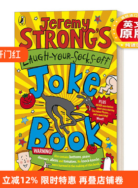 英文原版 Jeremy Strong's Laugh-Your-Socks-Off Joke Book 杰瑞米·斯特朗 把你袜子笑掉 笑话书 英文版 进口英语原版书籍