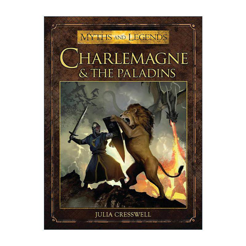 英文原版 Charlemagne and the Paladins 查理大帝与十二骑士 彩色插画 神话传说再现系列 英文版 进口英语原版书籍