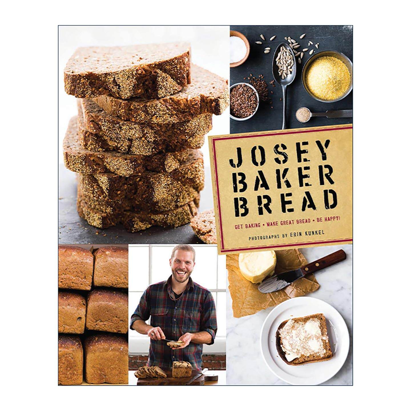 英文原版 Josey Baker Bread 乔西&middot;贝克的面包食谱 精装 英文版 进口英语原版书籍