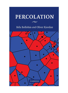 英文原版 Percolation 渗流 Bela Bollobás 精装 英文版 进口英语原版书籍