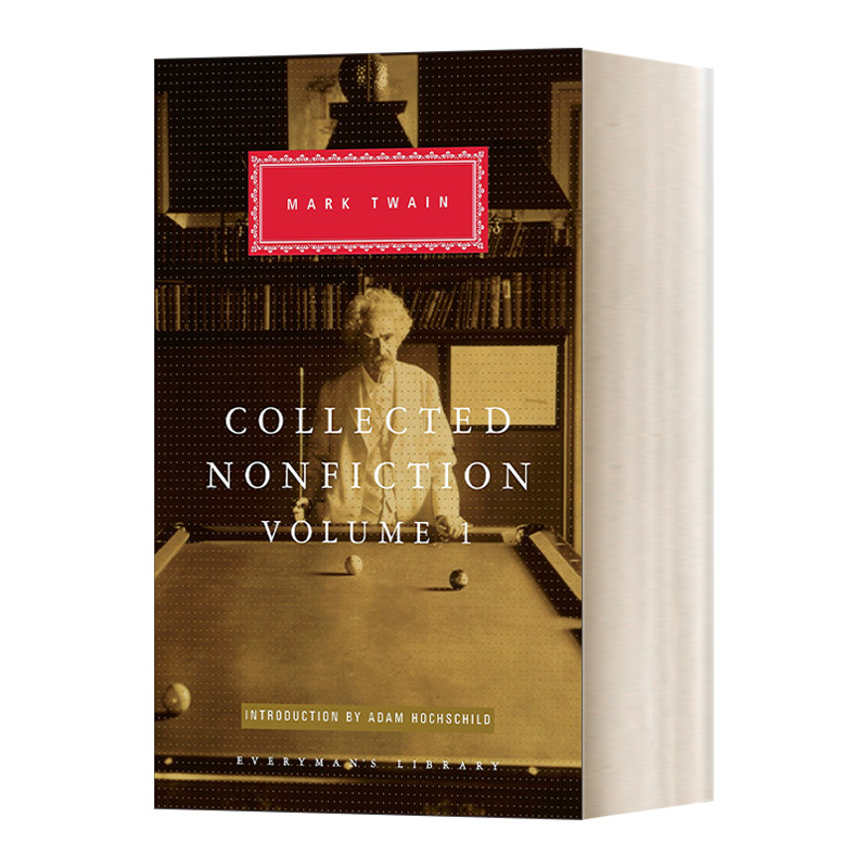 英文原版 Collected Nonfiction of Mark Twain Volume 1 马克吐温纪实文集 卷一 人人图书馆精装收藏版 Mark Twain 英文版 进口