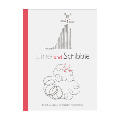 英文原版 Line and Scribble 线条和涂鸦 精装绘本 英文版 进口英语原版书籍