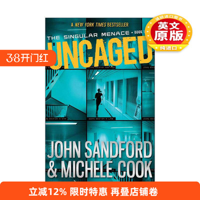 英文原版 Uncaged The Singular Menace 01 奇异威胁系列1 解救 动作冒险小说 英文版 进口英语原版书籍
