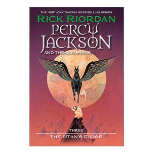 英文原版 Percy Jackson and the Olympians Book Three The Titan's Curse 波西杰克逊与奥林匹斯3 巨神之咒 进口英语原版书籍