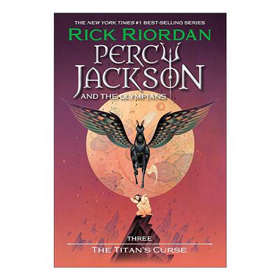 英文原版 Percy Jackson and the Olympians Book Three The Titan's Curse 波西杰克逊与奥林匹斯3 巨神之咒 进口英语原版书籍