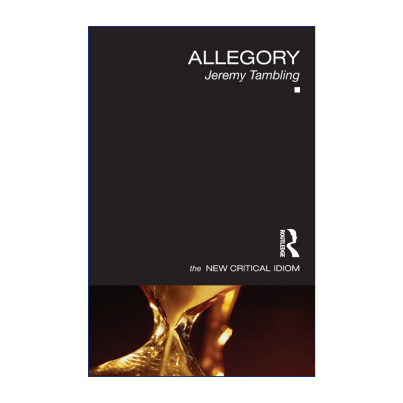 英文原版 Allegory 新批判俗语系列 寓言 英文版 进口英语原版书籍