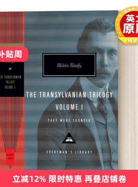 英文原版 They Were Counted.The Transylvania Trilogy. Vol 1. 山雨欲来 奥匈帝国命运三部曲1 Everyman精装收藏版 英文版进口书