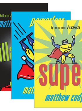 英文原版 Supers of Noble's Green 绿贵族的超级英雄系列3册 儿童漫画图画小说 Matthew Cody 英文版 进口英语原版书籍