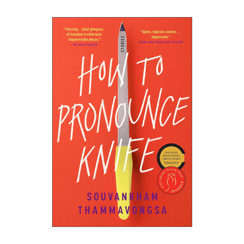 英文原版 How to Pronounce Knife 怎样念刀 短篇小说集 2020年吉勒文学奖 英文版 进口英语原版书籍