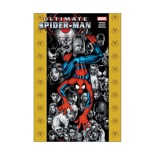 英文原版 Ultimate Spider-Man Omnibus Vol.3 终极蜘蛛侠精选集 卷三 漫威漫画 精装收藏版 Brian Michael Bendis 进口英语书籍