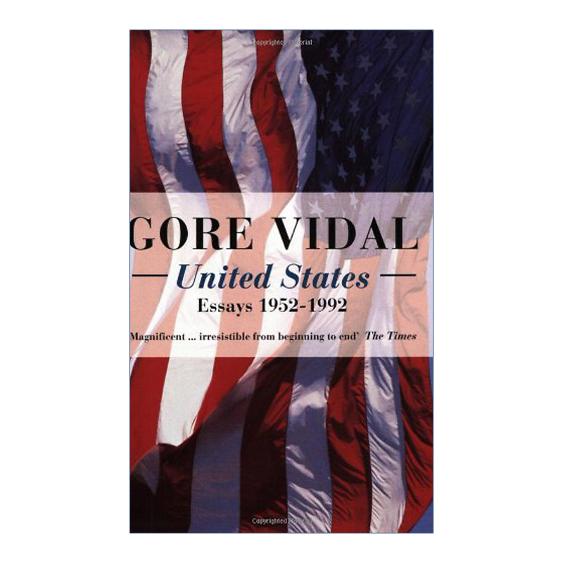 英文原版 United States 美国文集 1952-1992 戈尔·维达尔 Gore Vidal 英文版 进口英语原版书籍