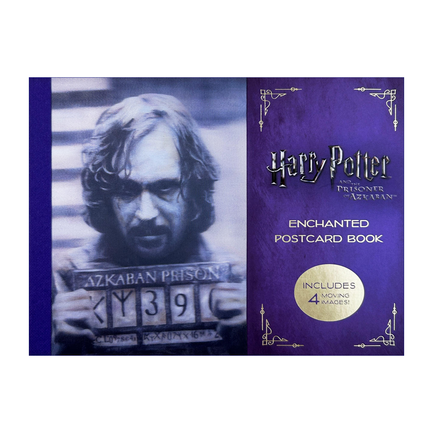 英文原版 Harry Potter and the Prisoner of Azkaban Enchanted Postcard Book 哈利波特周边 哈利波特与阿兹卡班 英文版书籍