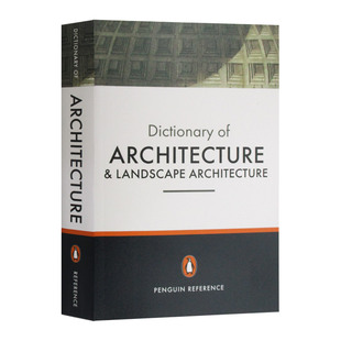Landscape 书籍 Architecture 进口英语原版 英文原版 英文版 建筑学与园林学词典 and 第5版