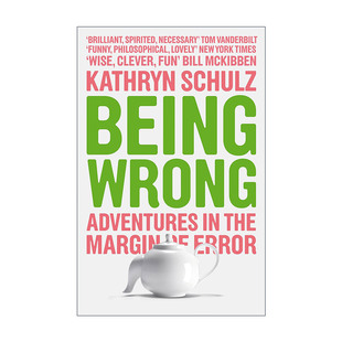 英文原版 Being Wrong 我们为什么会犯错? 凯瑟琳·舒尔茨 如何正确看待错误 英文版 进口英语原版书籍