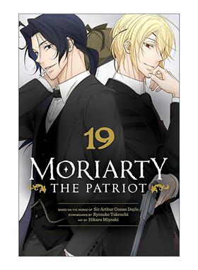 英文原版 Moriarty The Patriot Vol.19 忧国的莫里亚蒂 漫画卷十九 英文版 进口英语原版书籍