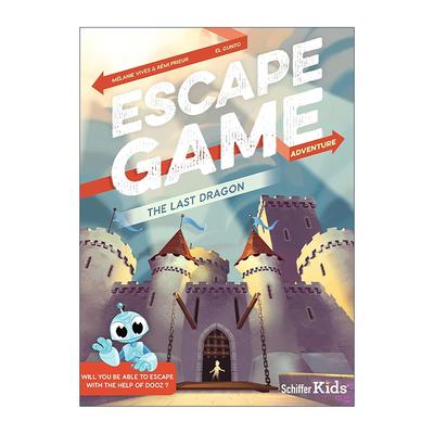 英文原版 Escape Game Adventure The Last Dragon 逃脱游戏冒险之旅 末尾的龙 儿童益智游戏活动书 英文版 进口英语原版书籍