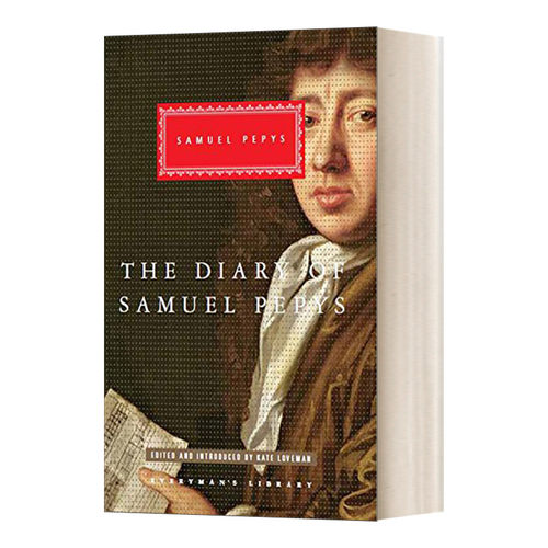 英文原版 Samuel Pepys The Diaries 塞缪尔·佩皮斯日记选 Everyman精装版 英文版 进口英语原版书籍