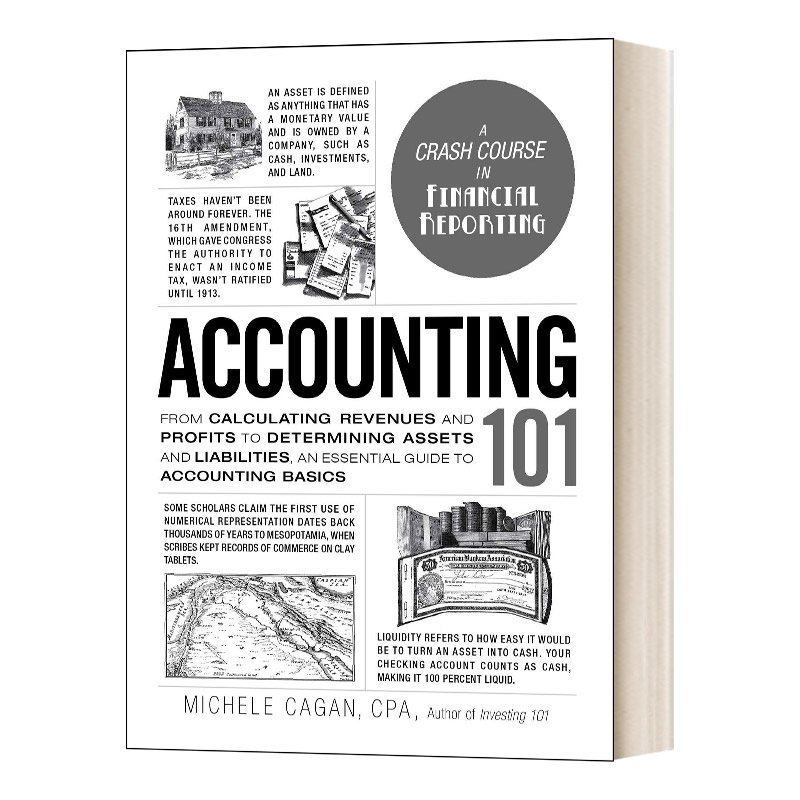 英文原版 精装 Accounting 101 101系列 会计 英文版 进口英语原版书籍