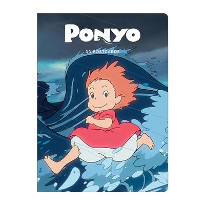 英文原版 Studio Ghibli Ponyo 30 Postcards 波妞 30张明信片 吉卜力工作室 英文版 进口英语原版书籍