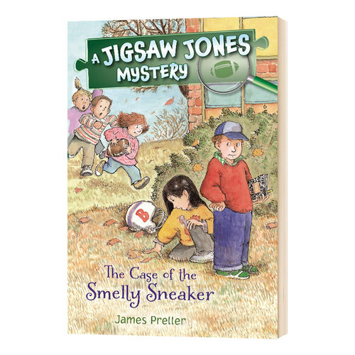 【单本】小侦探琼斯系列 英文原版 Jigsaw Jones The Case of the Smelly Sneaker 儿童侦探冒险推理章节小说 英文版进口英语书籍