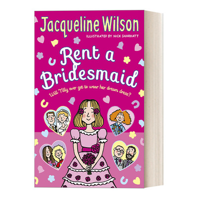 英文原版 Rent a Bridesmaid 租一个伴娘 杰奎琳·威尔逊儿童故事书 英文版 进口英语原版书籍