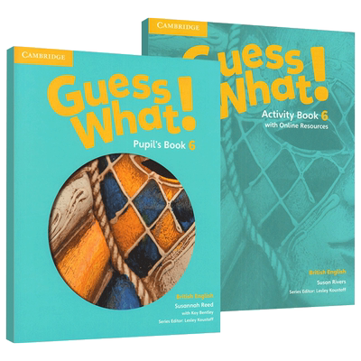 剑桥少儿英语教材6级别 英文原版 Guess What! Level 6 Pupil's Book 学生套装小学六年级主课本练习册 cambridge 英文版进口书籍