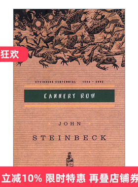 英文原版 Cannery Row Centennial Edition 罐头厂街 百年版 John Steinbeck约翰·斯坦贝克 英文版 进口英语原版书籍