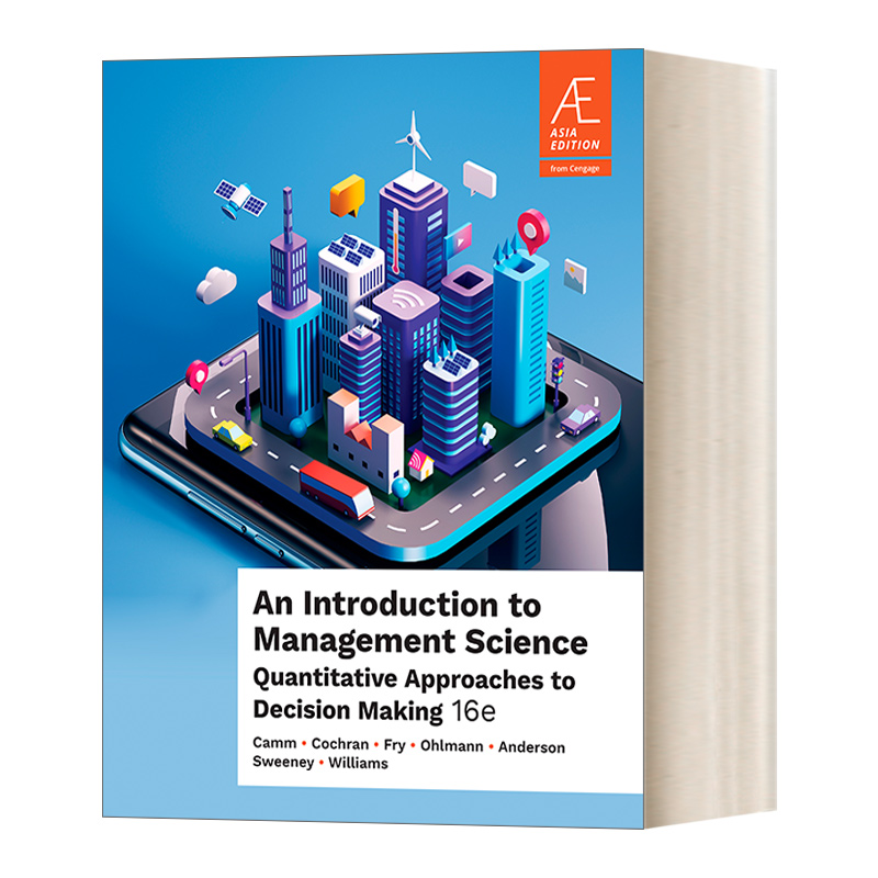 英文原版 An Introduction Management Science 管理科学导论 定量分析法 第16版 英文版 进口英语原版书籍