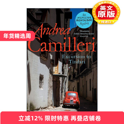 英文原版 Excursion to Tindari 廷达里郊游 侦探推理悬疑小说 英文版 进口英语原版书籍