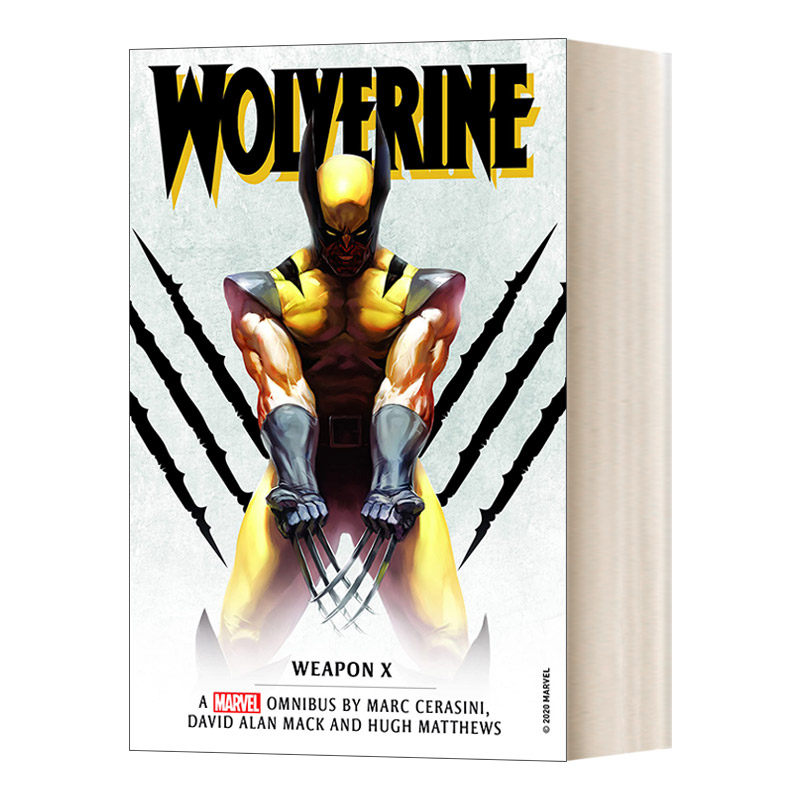 英文原版 Marvel classic novels - Wolverine Weapon X Omnibus 金刚狼 武器X 漫威经典小说合集 英文版 进口英语原版书籍