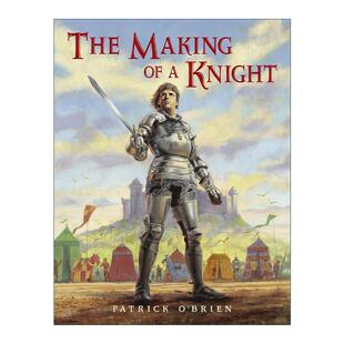 诞生 The 英文版 书籍 英文原版 Brien Knight Making Patrick 儿童历史冒险章节桥梁故事书 骑士 进口英语原版