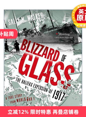 英文原版 Blizzard of Glass The Halifax Explosion of 1917 英文版 进口英语原版书籍