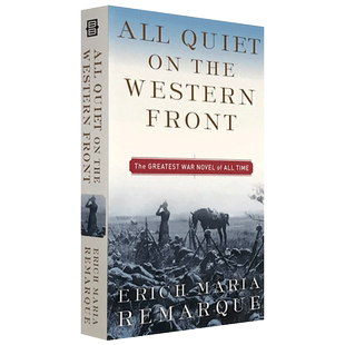 正品现货 西线无战事 英文原版 All Quiet on the Western Front 英文版经典历史小说 雷马克 进口书籍