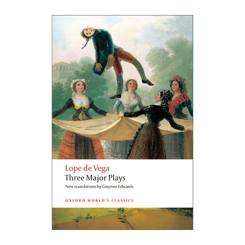 英文原版 Three Major Plays 洛佩.德.维加戏剧选 牛津世界经典系列 英文版 进口英语原版书籍
