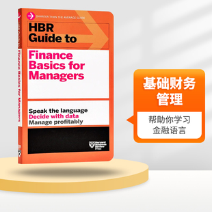Basics 基础财务管理 哈佛商业评论指南系列 for 进口原版 HBR 英文版 英文原版 英语书籍 Guide Managers Finance