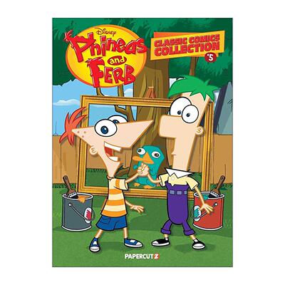 英文原版 Phineas and Ferb Classic Comics Collection Vol.5 飞哥与小佛 经典漫画集卷五 英文版 进口英语原版书籍