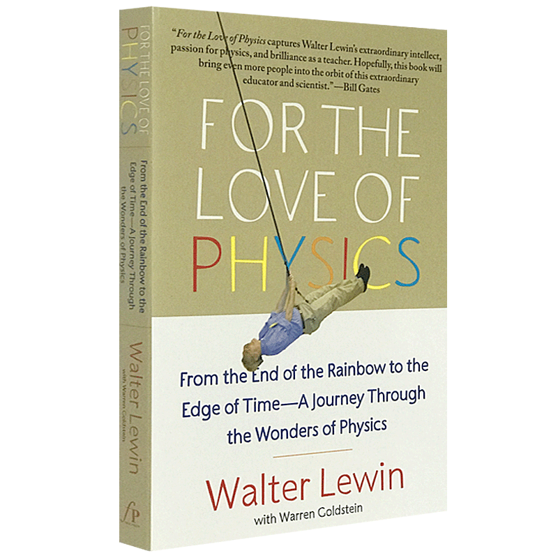 爱上物理英文原版书For the Love of Physics我在MIT教物理英文版 正版进口书籍麻省理工公开课教材 涉及天文学电磁学经典力学