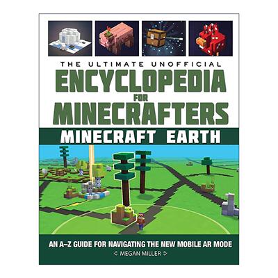 英文原版 The Ultimate Unofficial Encyclopedia for Minecrafters Earth 我的世界攻略书之地球 精装 英文版 进口英语原版书籍