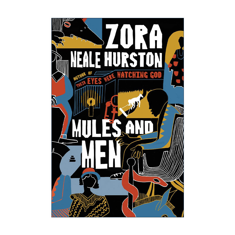 英文原版 Mules and Men 骡与人 黑人民间故事集 美国黑人作家赫斯顿Hurston 英文版 进口英语原版书籍