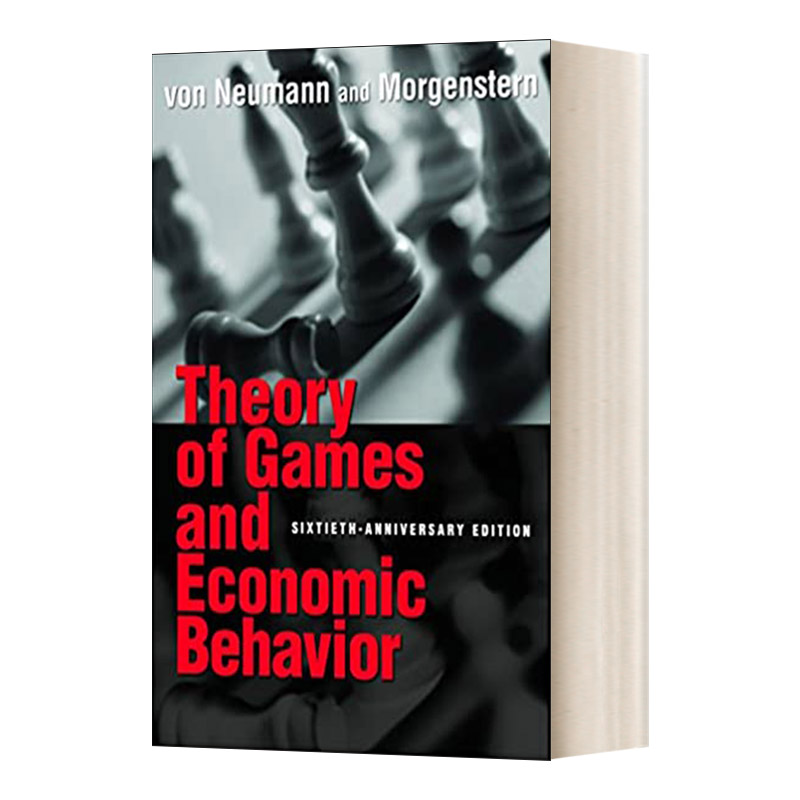 英文原版 Theory of Games and Economic Behavior 对策论与经济行为 60周年纪念版 英文版 进口英语原版书籍