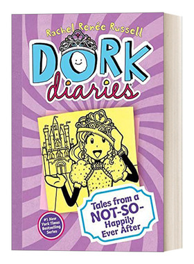 英文原版 Dork Diaries 8 Tales from a Not-So-Happily Ever After 怪诞少女日记8 精装 英文版 进口英语原版书籍