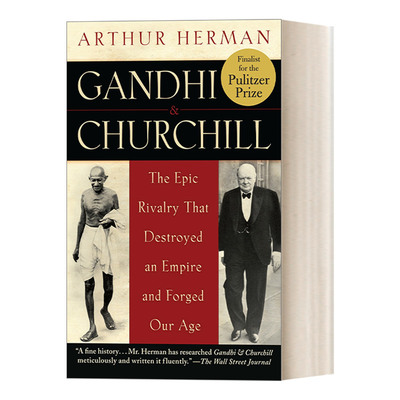 英文原版 Gandhi and Churchill 甘地与丘吉尔 抗争与妥协的政治史诗 豆瓣高分推荐 历史传记 Arthur Herman 英文版 进口书