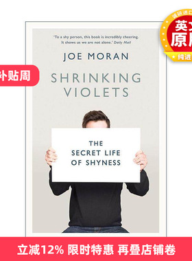 英文原版 Shrinking Violets 害羞之人的隐秘生活 Joe Moran 英文版 进口英语原版书籍