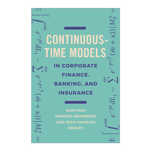 英文原版 Continuous-Time Models in Corporate Finance Banking and Insurance 企业金融 银行和保险中的连续时间模型 用户指南