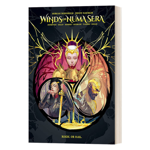 英文原版 Winds of Numa Sera Volume 1 帝国之风 奇幻史诗冒险漫画 Morgan Rosenblum 英文版 进口英语原版书籍