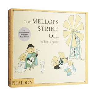精装 书籍 Strike 开采遇险 汤米·温格尔儿童绘本 小猪麦洛普一家探险记 Mellops Oil 进口英语原版 英文原版 安徒生大奖作家 The