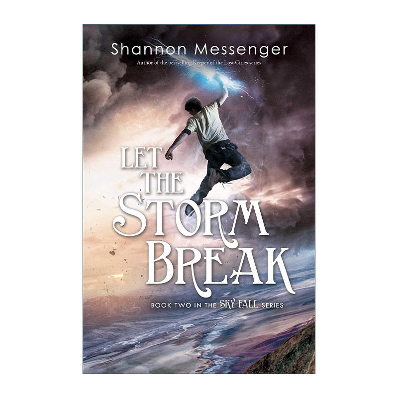 英文原版 Let the Storm Break 天空坠落2 奇幻冒险小说 失落城市守护者作者 英文版 进口英语原版书籍